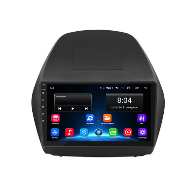 Штатная магнитола Lesko для Hyundai ix35 I 2010-2013 экран 10" 2/32Gb Wi-Fi GPS Base