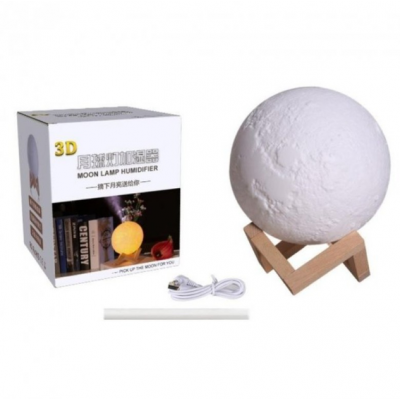 Настольный светильник луна Magic 3D Moon Light От Аккумулятора