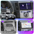 Штатная магнитола Lesko для Hyundai ix55  2008-2013 экран 9" 2/32Gb 4G Wi-Fi GPS Top