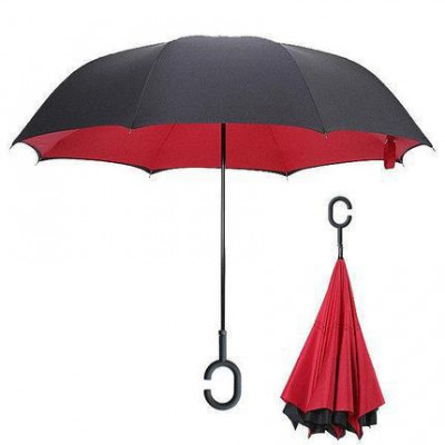 Умный зонт обратного сложения UP-BRELLA