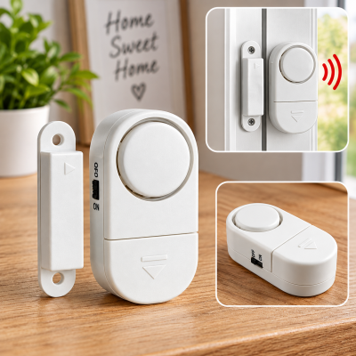 Дверная и оконная беспроводная сигнализация с магнитным датчиком Door / Window Entry Alarm RL - 9805