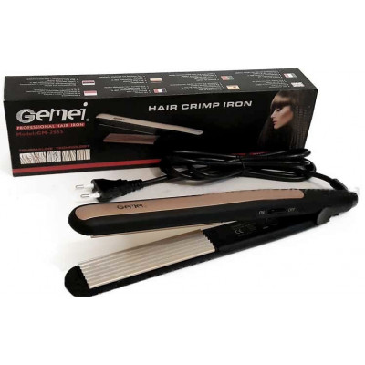 Гофре для волос Gemei GM-2955w