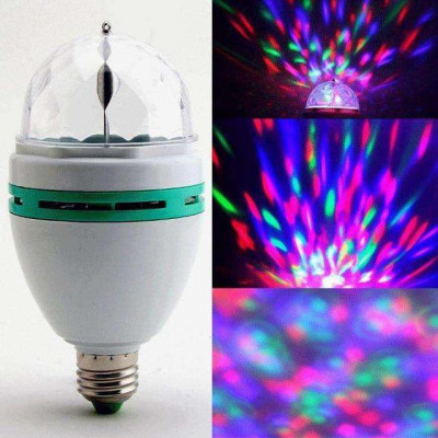 СВЕТОДИОДНАЯ ДИСКО-ЛАМПА в патрон LED MINI PARTY
