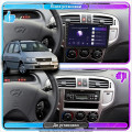 Штатная магнитола Lesko для Hyundai Matrix I Рестайлинг 2005-2008 экран 9" 1/16Gb Wi-Fi GPS Base
