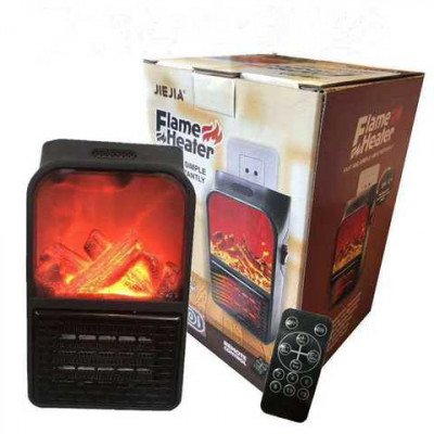 Обогреватель электрический Flame Heater 1000W с пультом