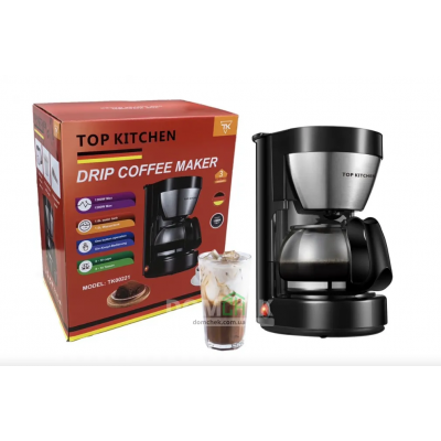 Кофеварка электрическая капельная с подогревом Top Kitchen Tk00221