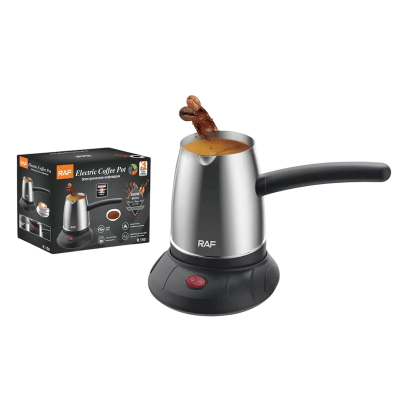 Турка Электрическая Кофеварка RAF R150 , электротурка кофеварка с защитой от перегрева 0,5 л, 600Вт