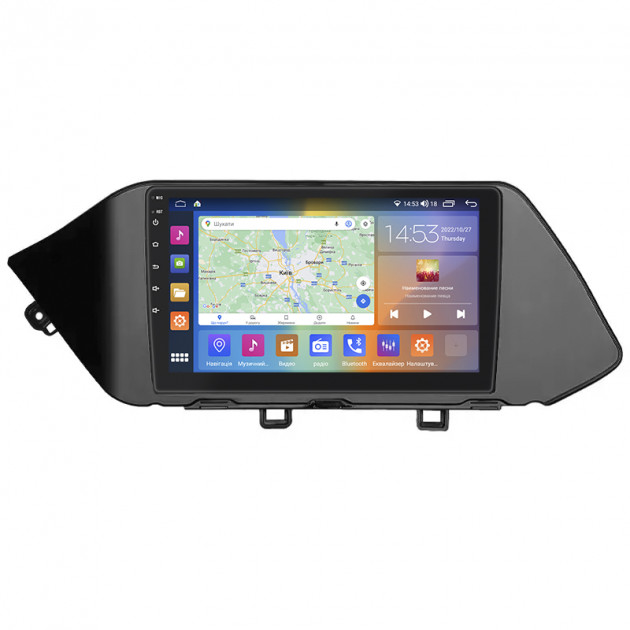 Штатная магнитола Lesko для Hyundai Sonata VIII (DN8) 2019-2020 экран 10" 2/32Gb CarPlay 4G Wi-Fi GPS Prime