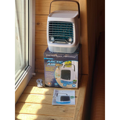 Портативный вентилятор USB с водяным охлаждением, распылитель, Arctic air cooler AND XL-1375, увлажнитель