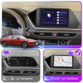 Штатная магнитола Lesko для Hyundai Sonata VIII (DN8) 2019-2020 экран 10" 6/128Gb 4G Wi-Fi GPS Top