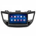 Штатная магнитола Lesko для Hyundai Tucson III 2015-2018 экран 9" 2/32Gb Wi-Fi GPS Base