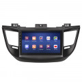 Штатная магнитола Lesko для Hyundai Tucson III 2015-2018 экран 9" 2/32Gb 4G Wi-Fi GPS Top