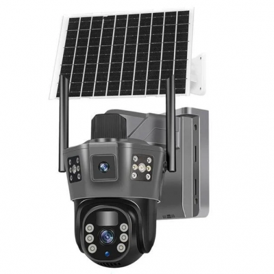 Камера на 3 линзы 4G / солнечная панель SD 35-4G