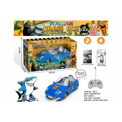 Радиоуправляемая машинка Italian Brain Rot - Deluxe R/C Car "Tralalero Tralala"