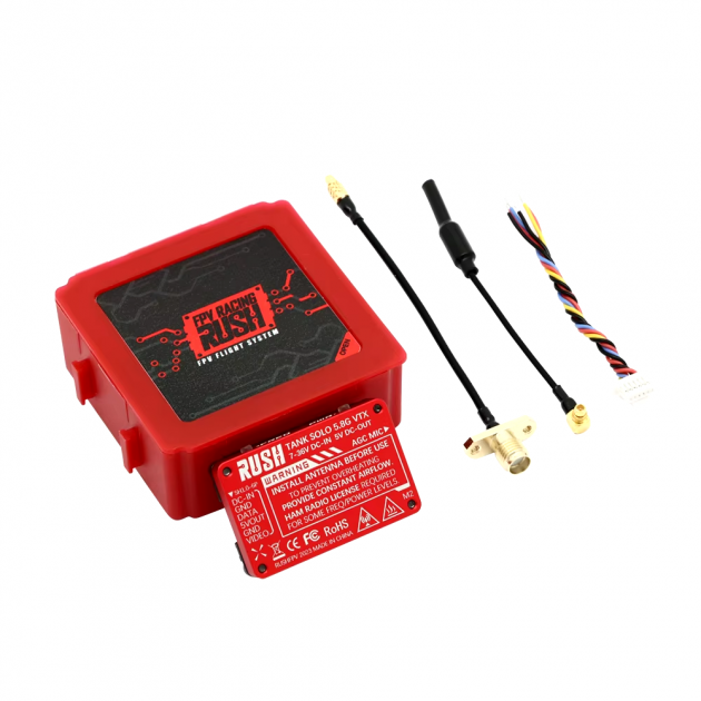 Відеопередавач RushFPV TANK SOLO VTX 5.8G 1.6W