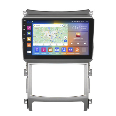 Штатная магнитола Lesko для Hyundai Veracruz  2006-2015 экран 9" 2/32Gb CarPlay 4G Wi-Fi GPS Prime