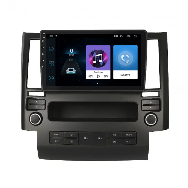Штатная магнитола Lesko для Infiniti FX I (S50) 2002-2006 экран 9" 1/16Gb Wi-Fi GPS Base