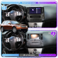 Штатная магнитола Lesko для Infiniti FX I (S50) 2002-2006 экран 9" 4/64Gb 4G Wi-Fi GPS Top