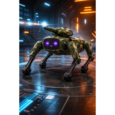 Интерактивный робот-пес, стреляющий шариками орбиз UFT Smart Dog MECH GUARDIAN