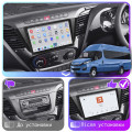 Штатная магнитола Lesko для IVECO Daily VI 2014-2019 экран 9" 4/64 QLED CarPlay 4G Wi-Fi GPS 360 Prime