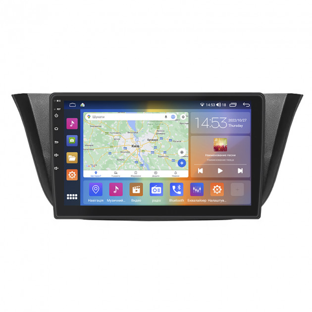 Штатная магнитола Lesko для IVECO Daily VI Рестайлинг 2019-н.в. экран 9" 2/32Gb CarPlay 4G Wi-Fi GPS Prime