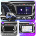 Штатная магнитола Lesko для IVECO Daily VI Рестайлинг 2019-н.в. экран 9" 2/32Gb CarPlay 4G Wi-Fi GPS Prime