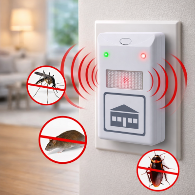 Электромагнитный отпугиватель RIDDEX PLUS тараканов, грызунов, насекомых Pest Repelling Aid