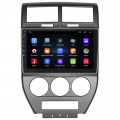 Штатная магнитола Lesko для Jeep Compass I 2006-2010 экран 10" 1/16Gb Wi-Fi GPS Base