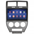 Штатная магнитола Lesko для Jeep Compass I 2006-2010 экран 10" 6/128Gb 4G Wi-Fi GPS Top