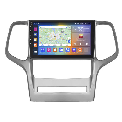 Штатная магнитола Lesko для Jeep Grand Cherokee IV (WK2) 2010-2013 экран 9" 2/32Gb CarPlay 4G Wi-Fi GPS Prime