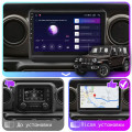 Штатная магнитола Lesko для Jeep Wrangler IV (JL) 2017-н.в. экран 9" 1/16Gb Wi-Fi GPS Base