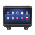 Штатная магнитола Lesko для Jeep Wrangler IV (JL) 2017-н.в. экран 9" 4/64Gb 4G Wi-Fi GPS Top
