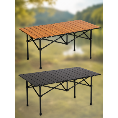 Стол складной  120x55x50 см в чехле / Туристический раскладной компактный стол
