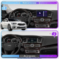 Штатная магнитола Lesko для Kia Cadenza I Рестайлинг 2013-2016 экран 9" 2/32Gb CarPlay 4G Wi-Fi GPS Prime
