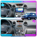 Штатная магнитола Lesko для Kia Carens II (UN) 2006-2012 экран 9" 4/64Gb CarPlay 4G Wi-Fi GPS Prime