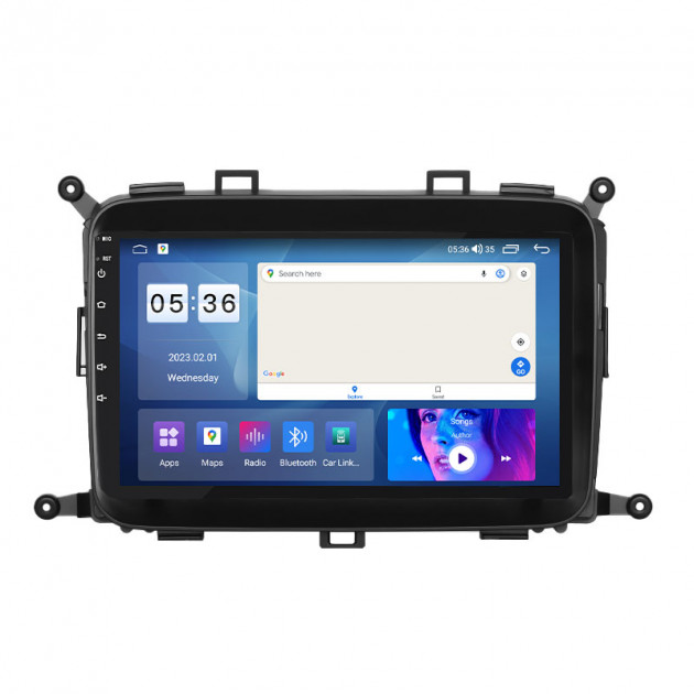 Штатная магнитола Lesko для Kia Carens III (RP) 2013-2019 экран 9" 4/64Gb CarPlay 4G Wi-Fi GPS Prime