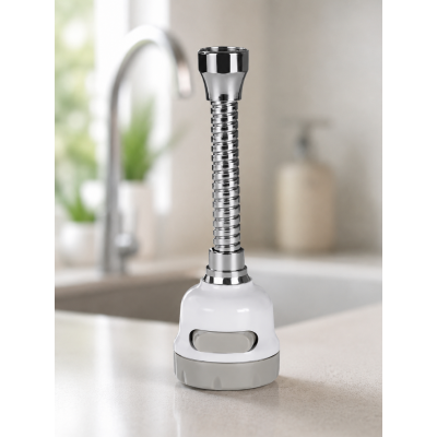 Экономитель Воды Water Saver / 360 Градусов аэратор на кран с гибким шлангом