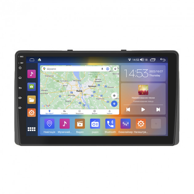 Штатная магнитола Lesko для Kia Carnival IV 2020-н.в. экран 9" 2/32Gb CarPlay 4G Wi-Fi GPS Prime