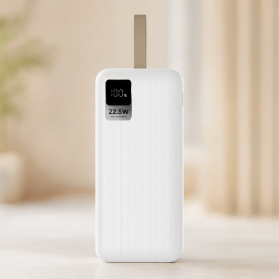 Повербанк с быстрой зарядкой, 40000mAh / Наружный аккумулятор 22,5W KP-93 / Power bank 2хUSB