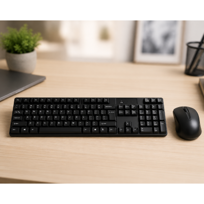Клавиатура KEYBOARD+Мышка wireless TJ 808 / Комплект беспроводной клавиатуры и мыши