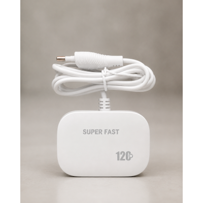 Сетевое зарядное устройство 120 W 4 в 1, USB-A + 2 × USB-C / Быстрая зарядка, универсальный адаптер питания