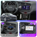 Штатная магнитола Lesko для Kia Ceed II 2012-2015 экран 9" 6/128Gb 4G Wi-Fi GPS Top