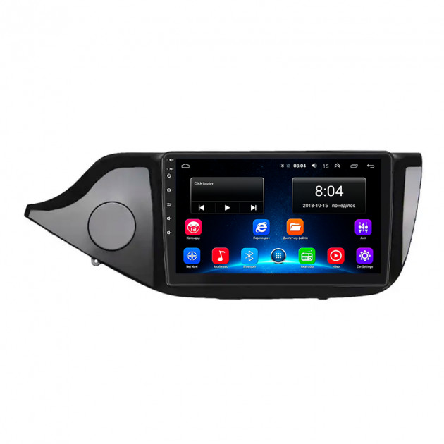 Штатная магнитола Lesko для Kia Ceed II Рестайлинг 2015-2018 экран 9" 2/32Gb Wi-Fi GPS Base