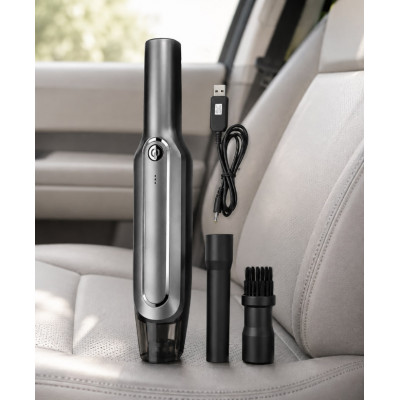 Автопылесос Rias Vacuum Cleaner JB-80 / Аккумуляторный автомобильный пылесос 60 Вт