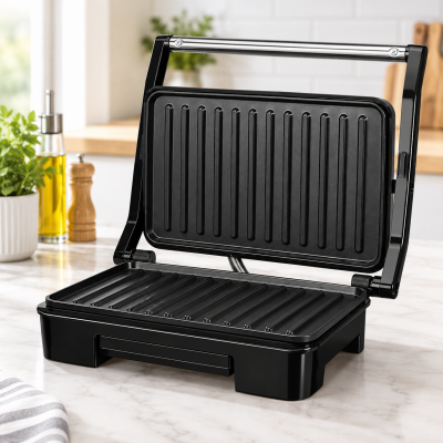 Электрический гриль-пресс с антипригарным покрытием Sokany KJ-SK-210 2000W