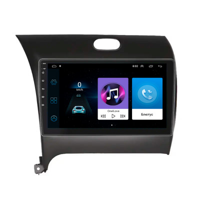 Штатная магнитола Lesko для Kia Cerato III Рестайлинг (Classic) 2016-2020 экран 9" 1/16Gb Wi-Fi GPS Base