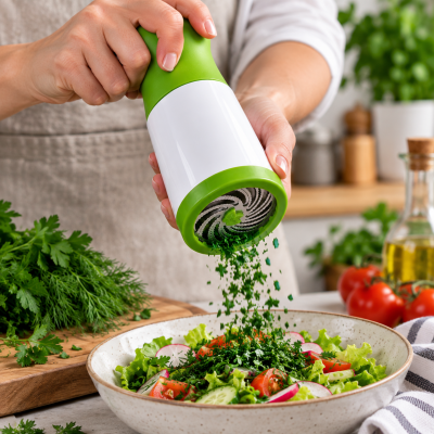 Ручной измельчитель для зелени Herb Grinder / Ручной блендер - измельчитель зелени