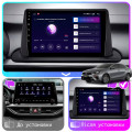Штатная магнитола Lesko для Kia Cerato IV Рестайлинг 2021-н.в. экран 9" 1/16Gb Wi-Fi GPS Base