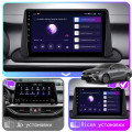 Штатная магнитола Lesko для Kia Cerato IV Рестайлинг 2021-н.в. экран 9" 2/32Gb CarPlay 4G Wi-Fi GPS Prime