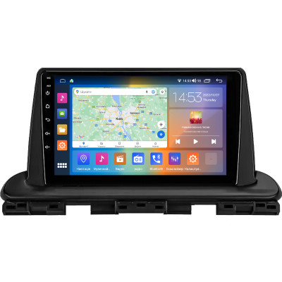 Штатная магнитола Lesko для Kia Cerato IV Рестайлинг 2021-н.в. экран 9" 4/64Gb CarPlay 4G Wi-Fi GPS Prime